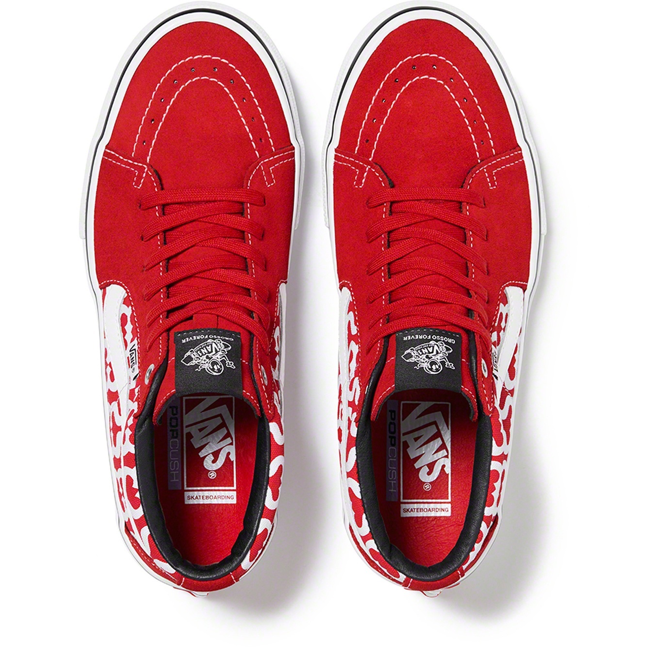 Supreme®/Vans® Monogram S Logo Skate Grosso Mid view 5